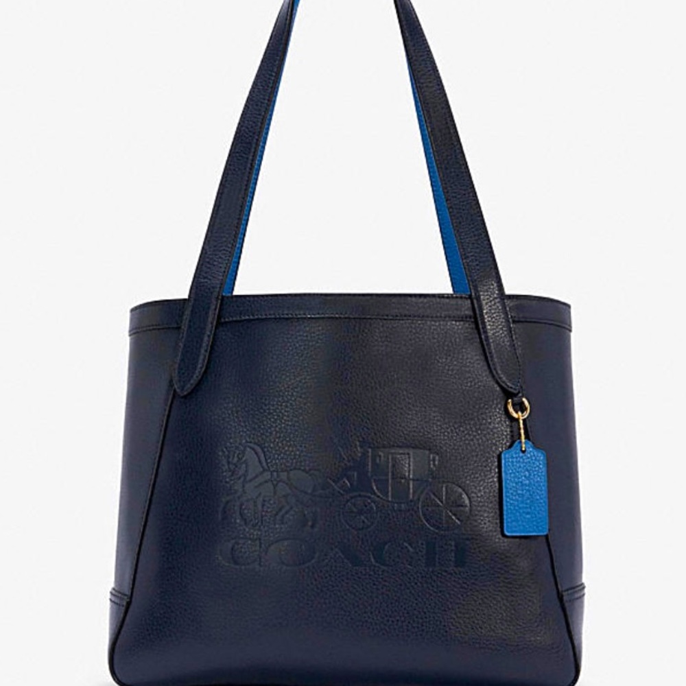 HORSE AND CARRIAGE TOTE WITH HORSE AND CARRIAGE
